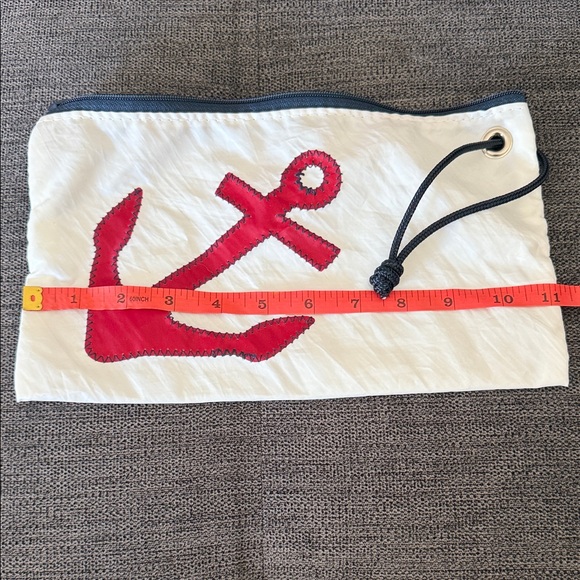 Maine Sea Bags - Red Anchor Large Wristlet - Picture 5 of 6